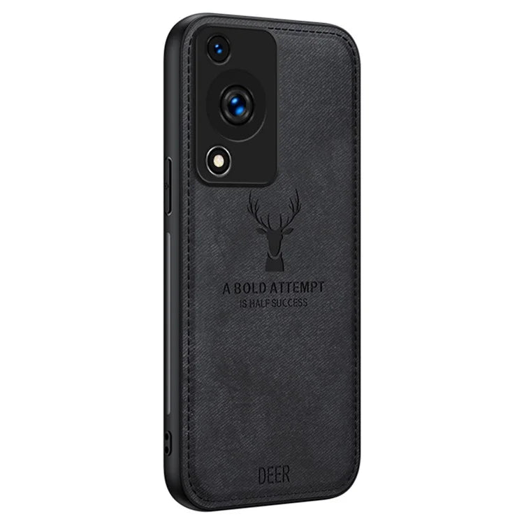 For Huawei Enjoy 70 4G / nova Y72 4G Phone Case Luxury Soft Texture Deer Pattern Cover