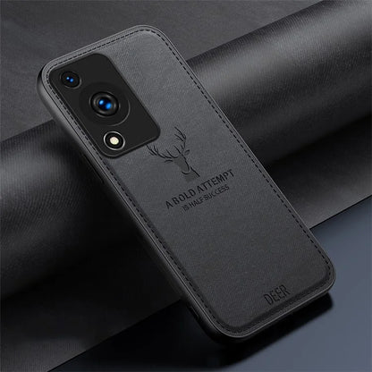 For Huawei Enjoy 70 4G / nova Y72 4G Phone Case Luxury Soft Texture Deer Pattern Cover