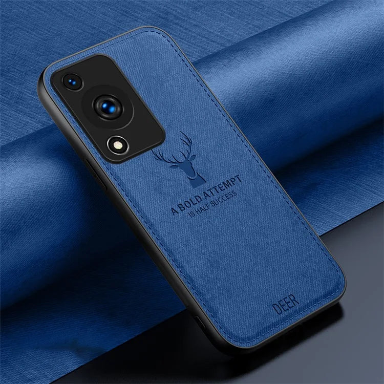 For Huawei Enjoy 70 4G / nova Y72 4G Phone Case Luxury Soft Texture Deer Pattern Cover