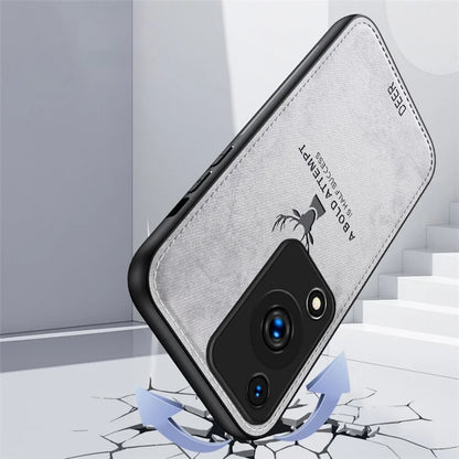 For Huawei Enjoy 70 4G / nova Y72 4G Phone Case Luxury Soft Texture Deer Pattern Cover