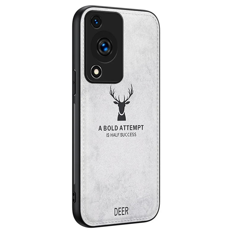For Huawei Enjoy 70 4G / nova Y72 4G Phone Case Luxury Soft Texture Deer Pattern Cover