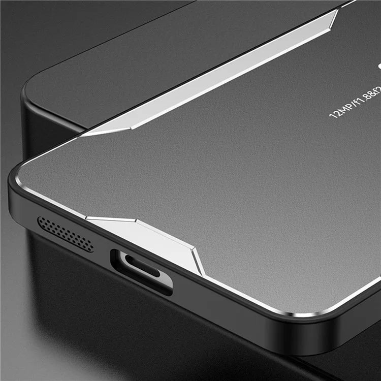 Matte Case for Honor 100 5G Shell Anti-scratch Aluminium Alloy+TPU+PC Protective Cover