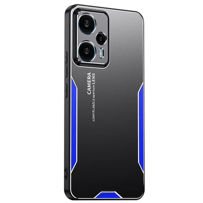 For Xiaomi Redmi Note 12T Pro 5G Phone Case Metal+TPU+PC Anti-drop Cover