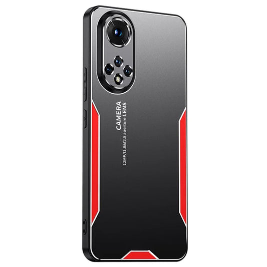 Phone Case for Honor 50 Metal+TPU+PC Cover Camera Lens Protection