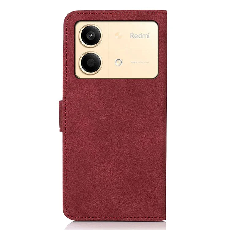 KHAZNEH For Xiaomi Redmi Note 13R Pro 5G Case TPU+PU Leather Wallet Stand Phone Cover