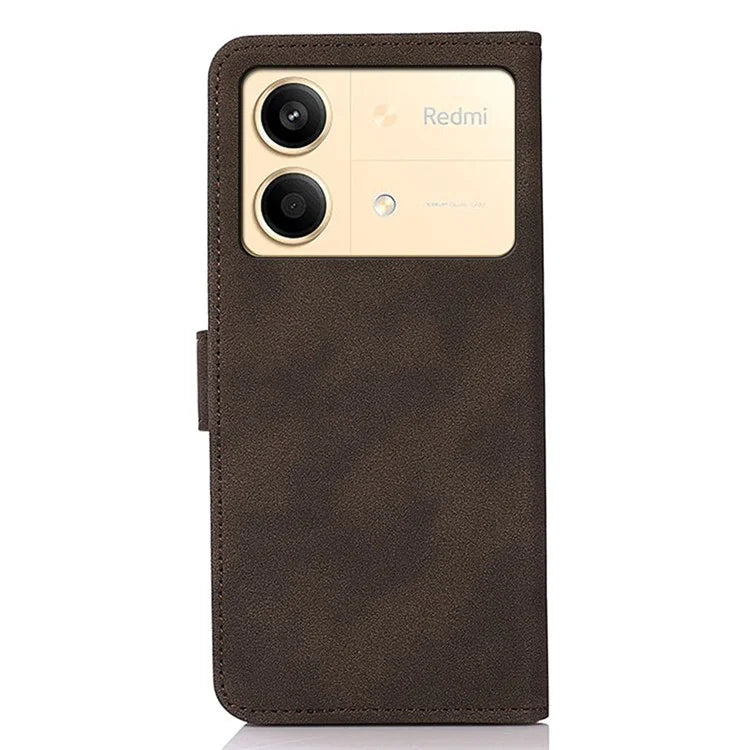 KHAZNEH For Xiaomi Redmi Note 13R Pro 5G Case TPU+PU Leather Wallet Stand Phone Cover