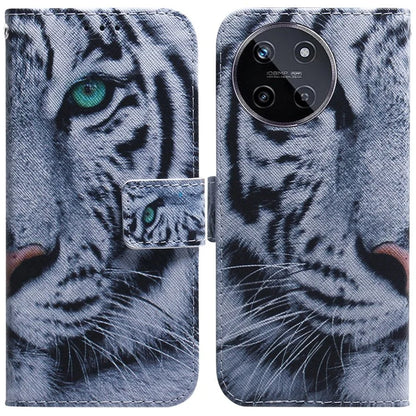 For Realme 11 4G (159.9x73.3x7.95mm) Leather Wallet Phone Case Pattern Printing