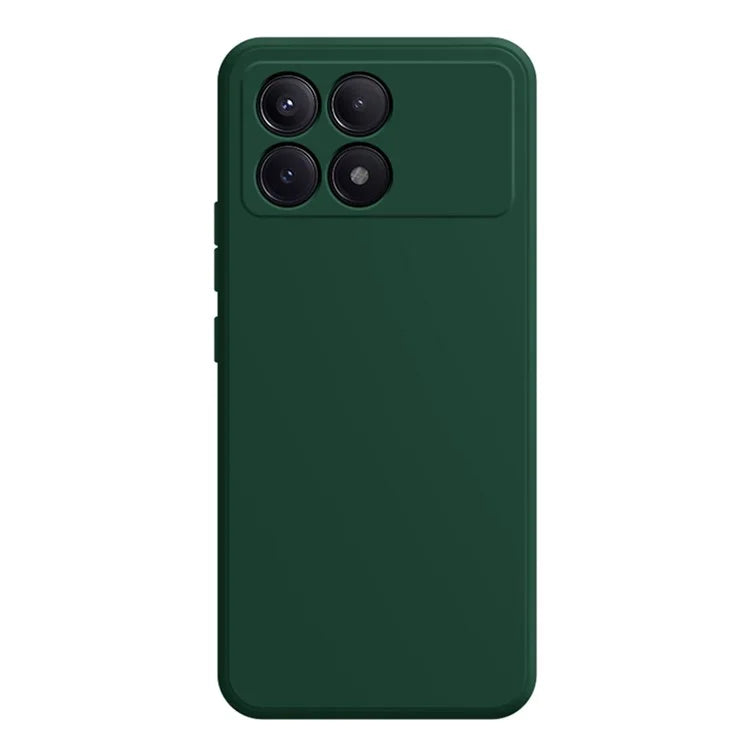 For Xiaomi Redmi K70E 5G / Poco X6 Pro 5G Case Straight Edge Rubberized TPU Phone Cover