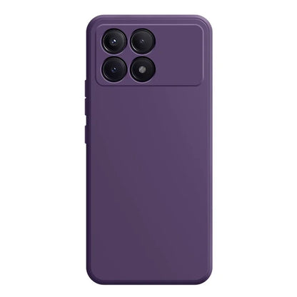 For Xiaomi Redmi K70E 5G / Poco X6 Pro 5G Case Straight Edge Rubberized TPU Phone Cover