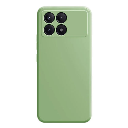 For Xiaomi Redmi K70E 5G / Poco X6 Pro 5G Case Straight Edge Rubberized TPU Phone Cover