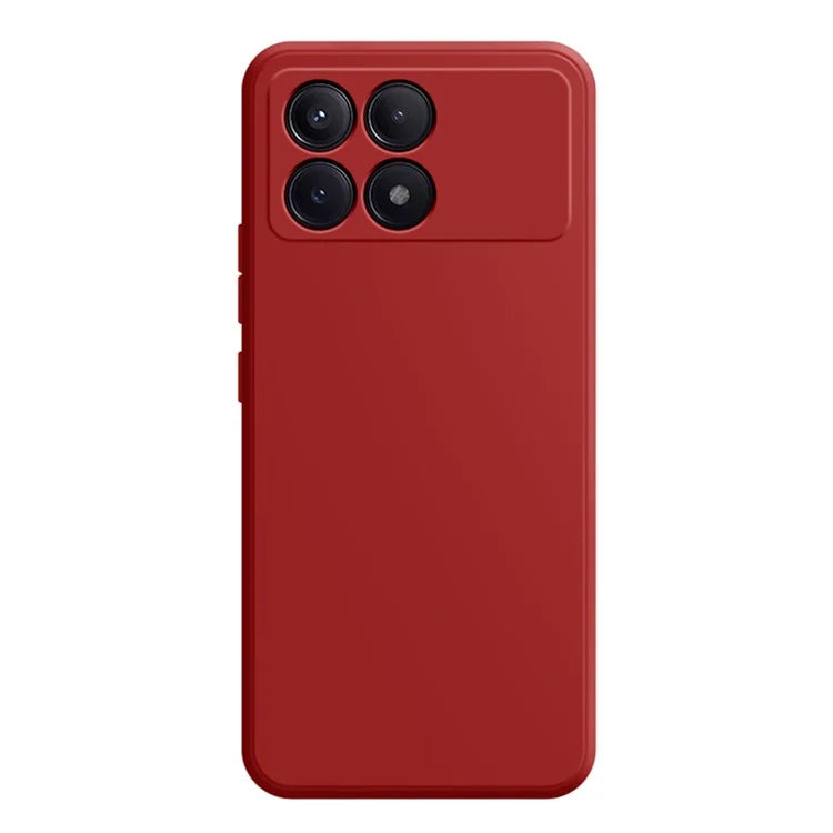 For Xiaomi Redmi K70E 5G / Poco X6 Pro 5G Case Straight Edge Rubberized TPU Phone Cover