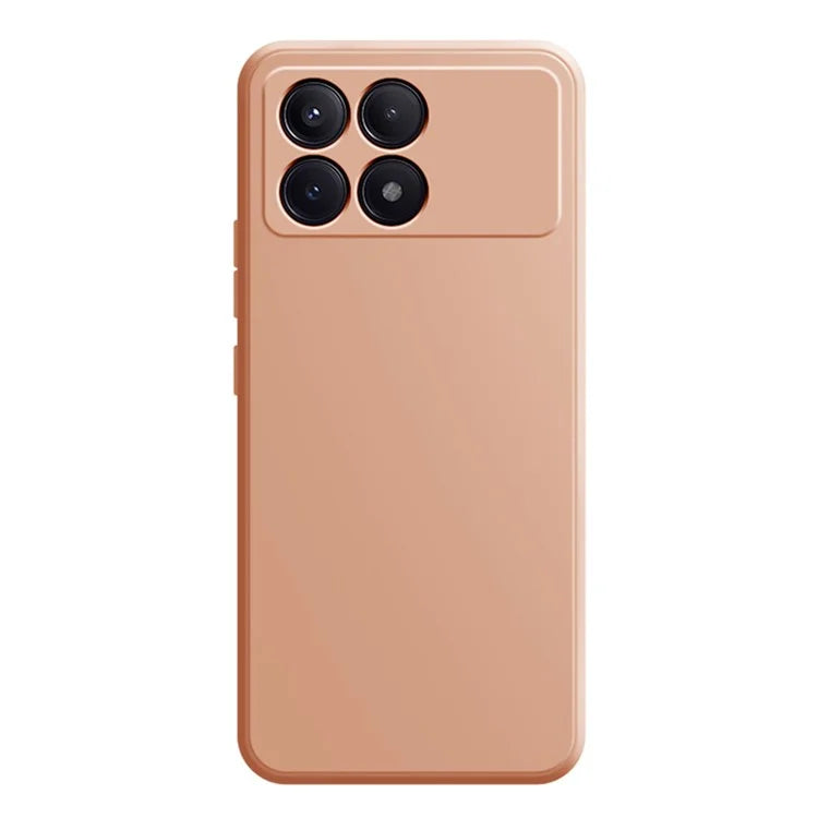 For Xiaomi Redmi K70E 5G / Poco X6 Pro 5G Case Straight Edge Rubberized TPU Phone Cover