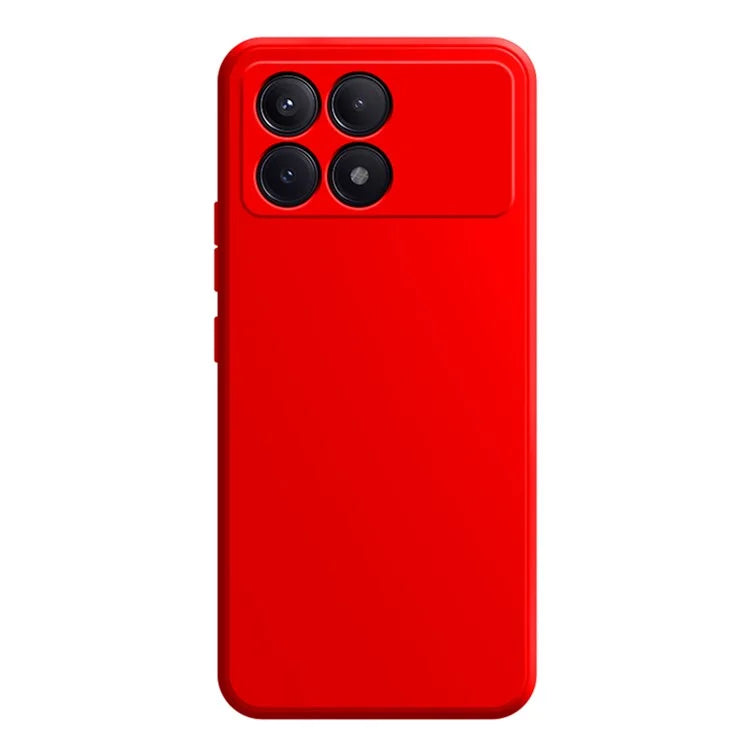 For Xiaomi Redmi K70E 5G / Poco X6 Pro 5G Case Straight Edge Rubberized TPU Phone Cover
