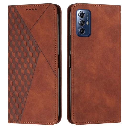 For Motorola Moto G Play (2024) 4G Cover Imprinted PU Leather Phone Case with Stand and Card Slots
