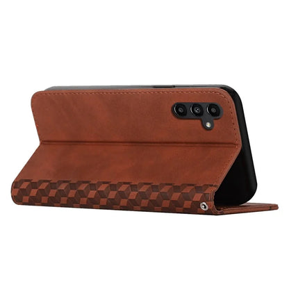 For Samsung Galaxy A35 5G Case Anti-Scratch PU Leather Phone Stand Cover