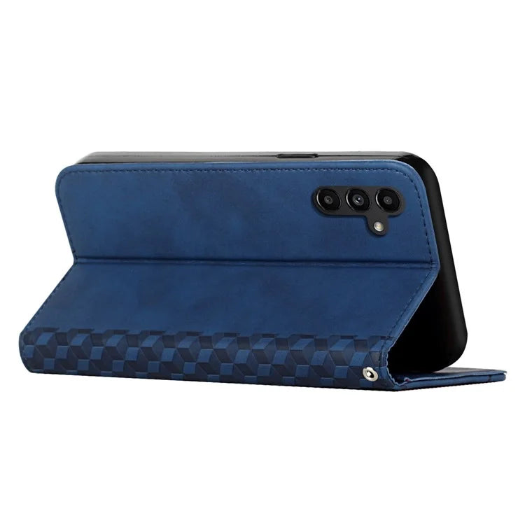 For Samsung Galaxy A35 5G Case Anti-Scratch PU Leather Phone Stand Cover
