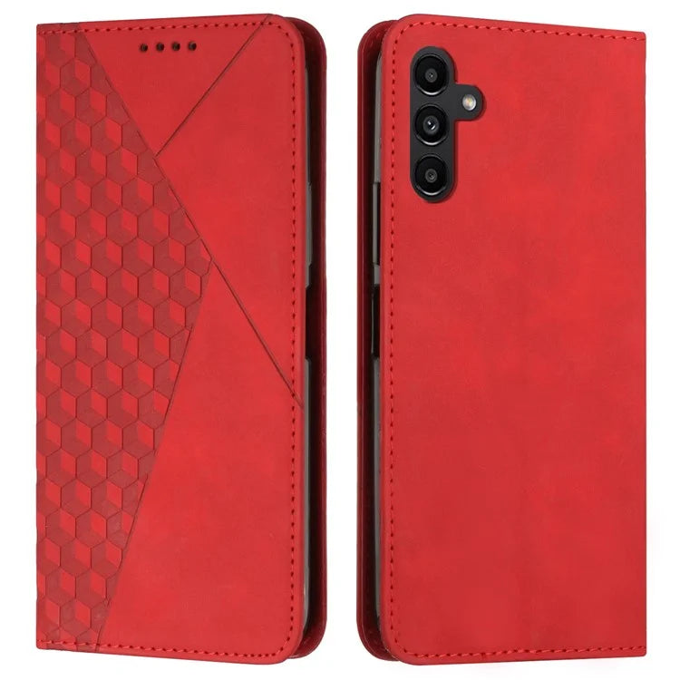 For Samsung Galaxy A35 5G Case Anti-Scratch PU Leather Phone Stand Cover