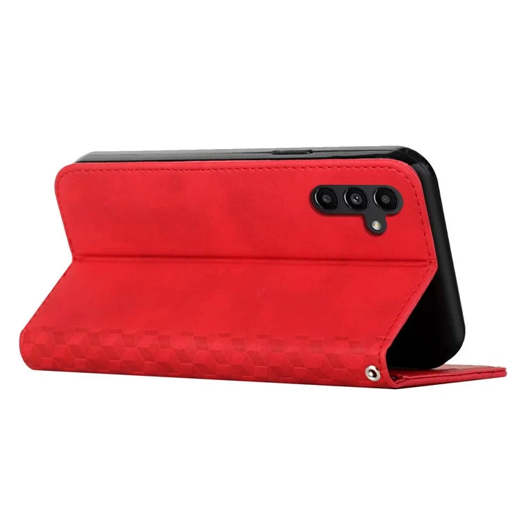 For Samsung Galaxy A35 5G Case Anti-Scratch PU Leather Phone Stand Cover