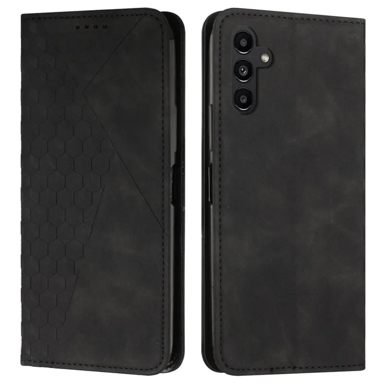 For Samsung Galaxy A35 5G Case Anti-Scratch PU Leather Phone Stand Cover