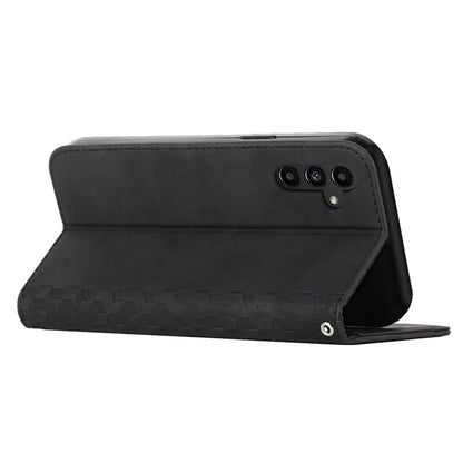 For Samsung Galaxy A35 5G Case Anti-Scratch PU Leather Phone Stand Cover