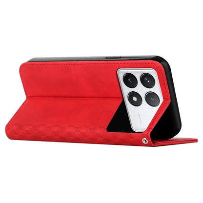 For Xiaomi Redmi K70 Pro 5G / K70 5G TPU+PU Leather Imprinted Dustproof Case Phone Stand Cover