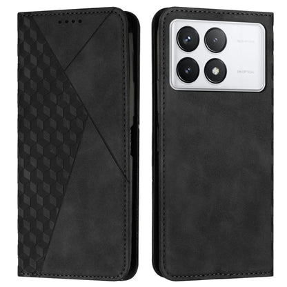 For Xiaomi Redmi K70 Pro 5G / K70 5G TPU+PU Leather Imprinted Dustproof Case Phone Stand Cover