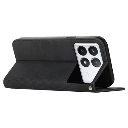 For Xiaomi Redmi K70 Pro 5G / K70 5G TPU+PU Leather Imprinted Dustproof Case Phone Stand Cover