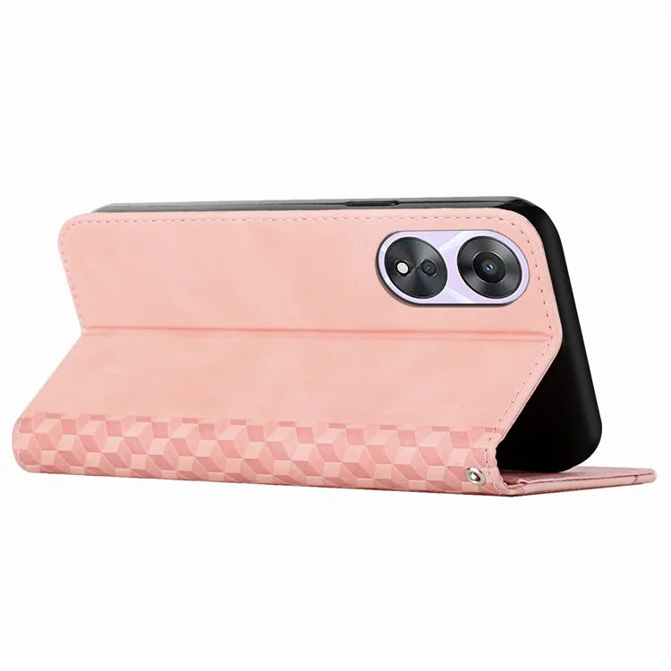 For Oppo A58 5G / A58x 5G / A78 5G / A1 5G / A1x 5G / A2x 5G Case PU Leather Magnetic Absorption Phone Cover
