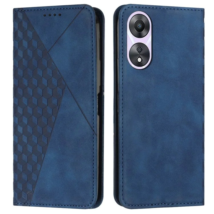 For Oppo A58 5G / A58x 5G / A78 5G / A1 5G / A1x 5G / A2x 5G Case PU Leather Magnetic Absorption Phone Cover