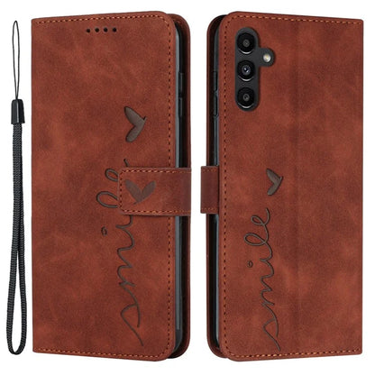 For Samsung Galaxy A55 5G Magnetic Phone Case Skin-touch PU Leather Wallet Cover