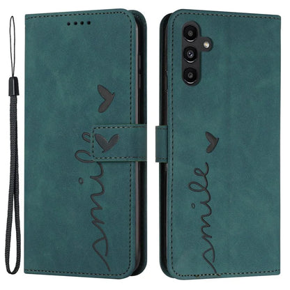 For Samsung Galaxy A55 5G Magnetic Phone Case Skin-touch PU Leather Wallet Cover