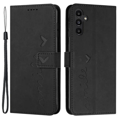 For Samsung Galaxy A35 5G Skin-touch PU Leather+TPU Wallet Cover Magnetic Cell Phone Case