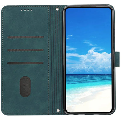 For Samsung Galaxy A35 5G Skin-touch PU Leather+TPU Wallet Cover Magnetic Cell Phone Case