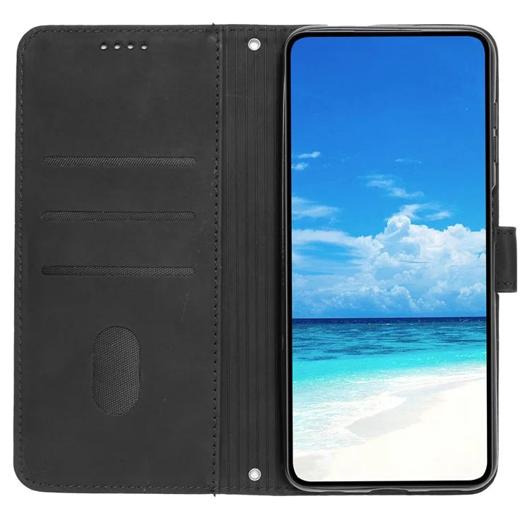 For Xiaomi Redmi K70E 5G / Poco X6 Pro 5G Wallet Cover Magnetic Skin-touch PU Leather+TPU Phone Case