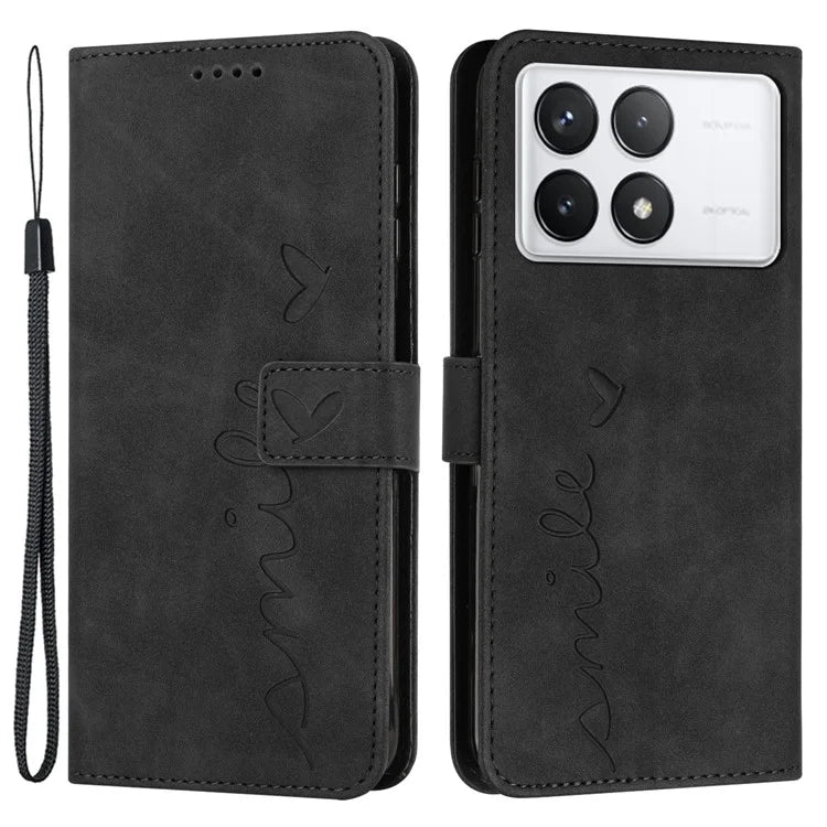 For Xiaomi Redmi K70 Pro 5G / K70 5G Case Anti-Scratch PU Leather Magnetic Wallet Cover
