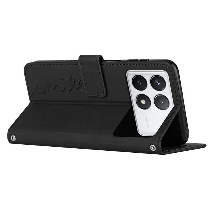 For Xiaomi Redmi K70 Pro 5G / K70 5G Case Anti-Scratch PU Leather Magnetic Wallet Cover