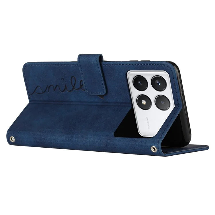 For Xiaomi Redmi K70 Pro 5G / K70 5G Case Anti-Scratch PU Leather Magnetic Wallet Cover