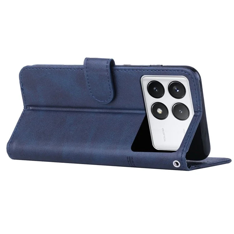 For Xiaomi Redmi K70E 5G / Poco X6 Pro 5G Wallet Case Leather Phone Cover Folding Stand