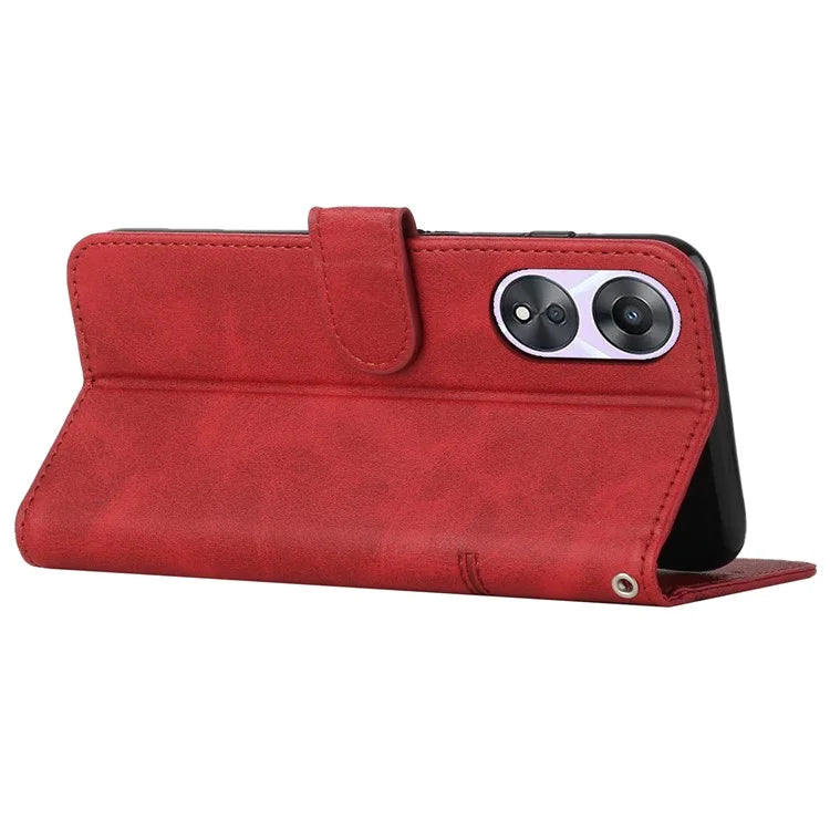 For Oppo A58 5G / A78 5G / A58x 5G / A1x 5G / A1 Vitality Edition / A2x 5G Leather Case Phone Wallet Stand