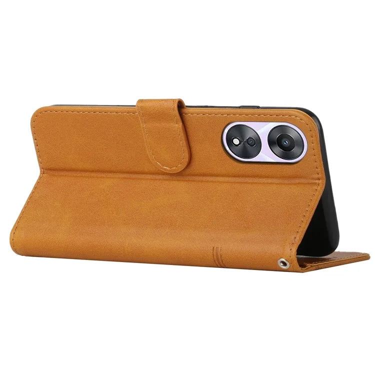 For Oppo A58 5G / A78 5G / A58x 5G / A1x 5G / A1 Vitality Edition / A2x 5G Leather Case Phone Wallet Stand
