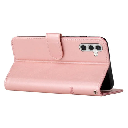 For Samsung Galaxy A55 5G Cell Phone Case Wallet PU Leather Phone Stand Cover
