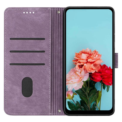 For Xiaomi Redmi K70E 5G / Poco X6 Pro 5G Phone Case Wallet PU Leather Flip Line Imprinted Cover