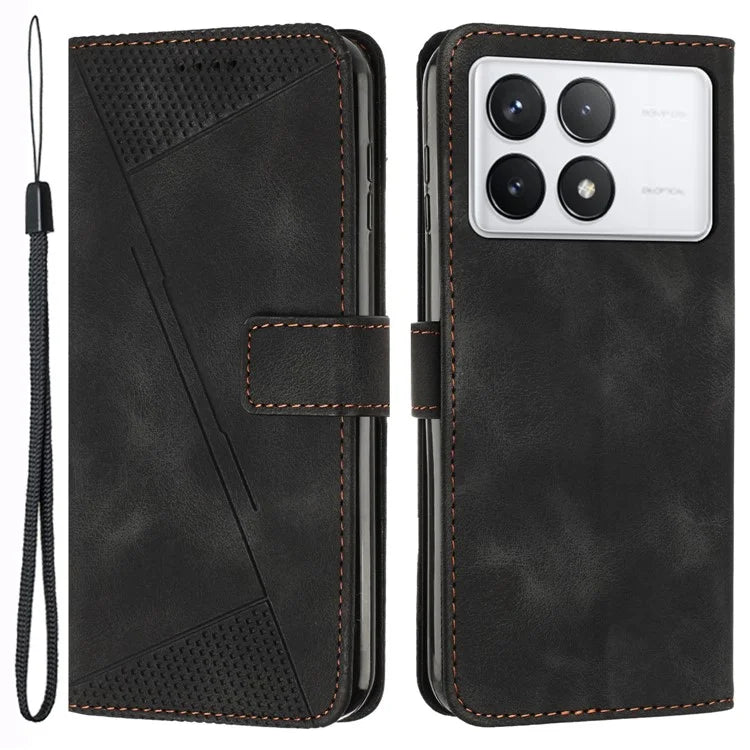 For Xiaomi Redmi K70 Pro 5G / K70 5G Case Anti-Scratch PU Leather Phone Cover Stand Shell Wallet