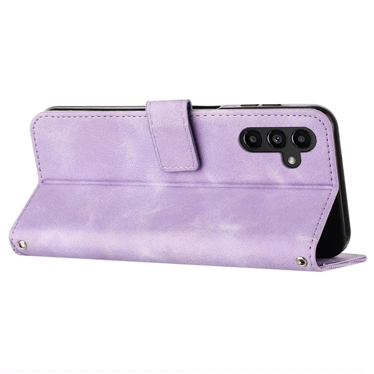 For Samsung Galaxy A55 5G Leather Flip Wallet Case Magnetic Card Slots Phone Cover
