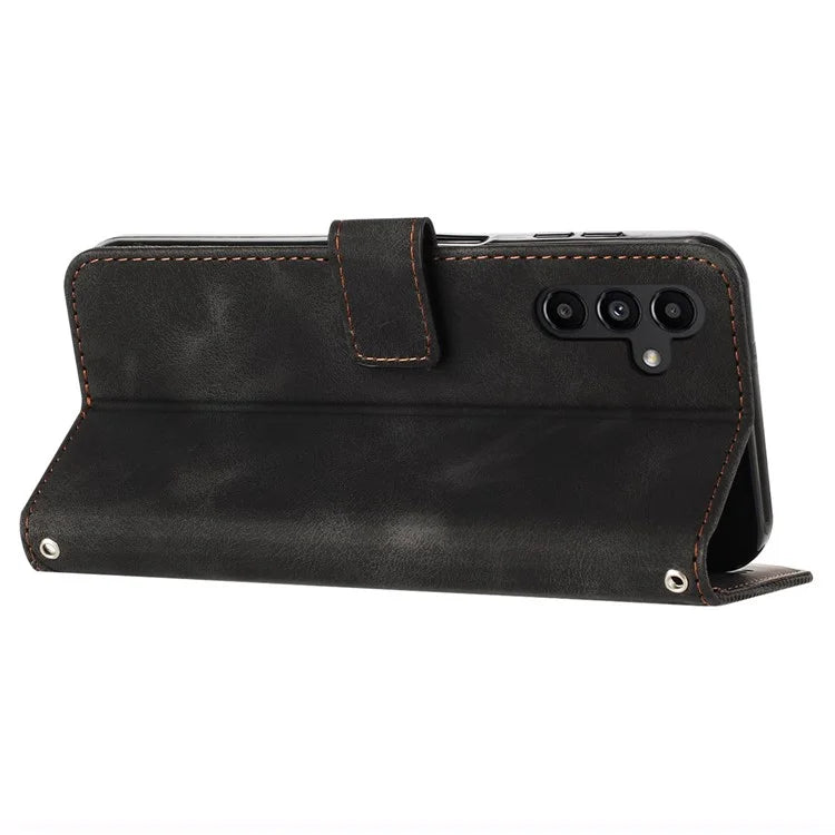 For Samsung Galaxy A55 5G Leather Flip Wallet Case Magnetic Card Slots Phone Cover