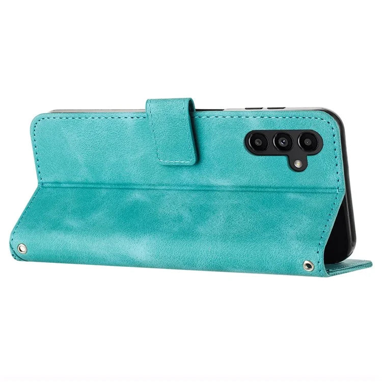 For Samsung Galaxy A55 5G Leather Flip Wallet Case Magnetic Card Slots Phone Cover