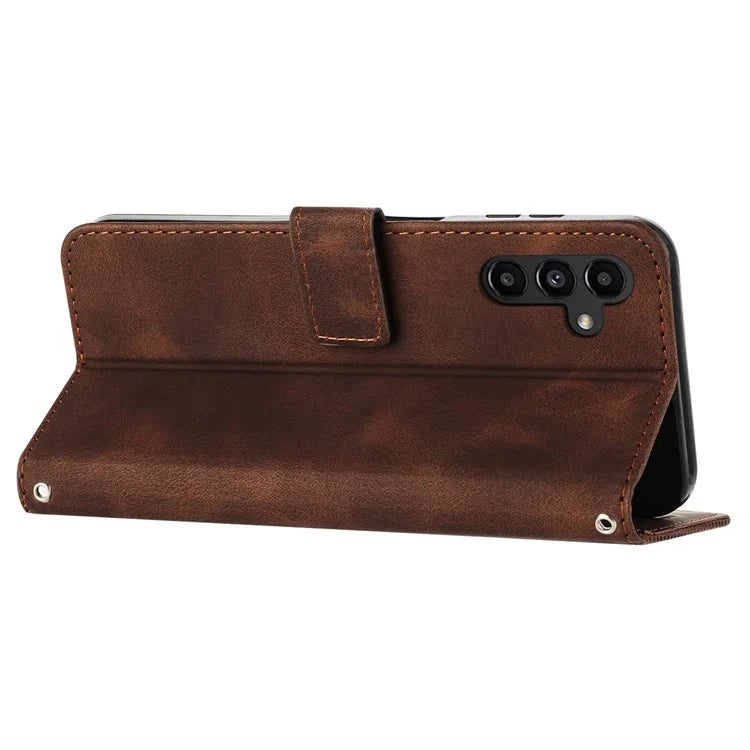 For Samsung Galaxy A55 5G Leather Flip Wallet Case Magnetic Card Slots Phone Cover