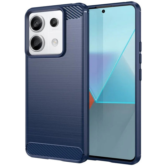 For Xiaomi Redmi Note 13 Pro 5G / Poco X6 5G TPU Cover Carbon Fiber Texture Cell Phone Case