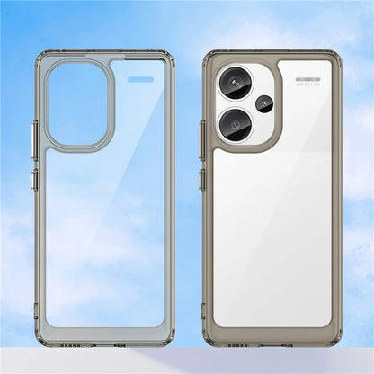 For Xiaomi Redmi Note 13 Pro+ 5G Phone Case TPU + Acrylic Cover Colorful Frame