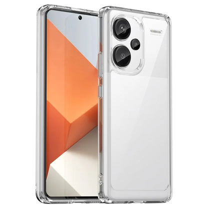For Xiaomi Redmi Note 13 Pro+ 5G Phone Case TPU + Acrylic Cover Colorful Frame